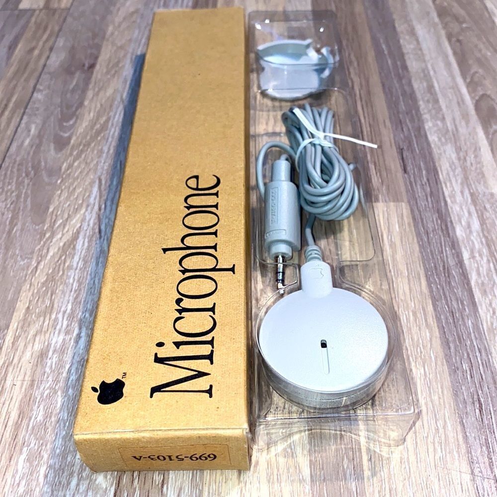 Original 1991 Apple Electret Condenser Microphone with omni-directional